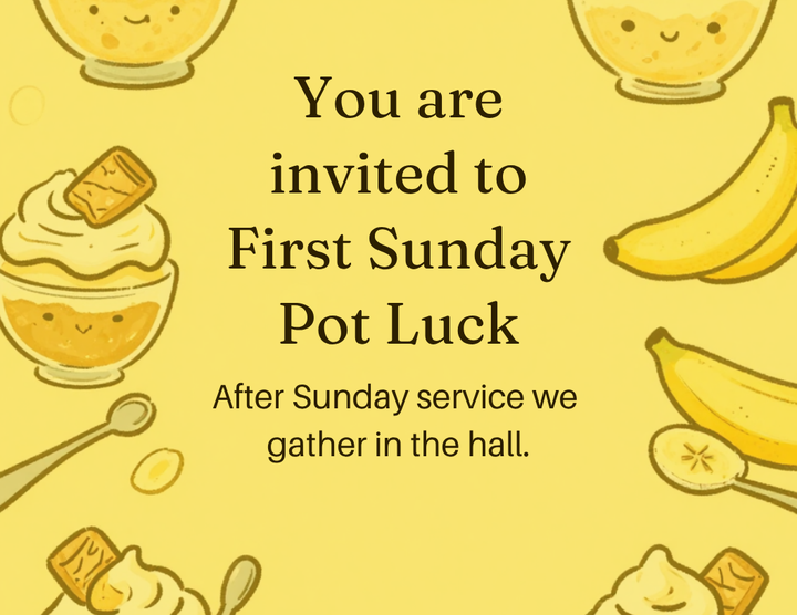 First Sunday Potluck